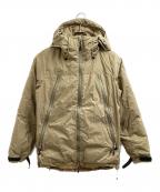 iD URBAN RESEARCH×NANGAアイディー アーバンリサーチ×ナンガ）の古着「AURORA 3LAYER DOWN BZ / オーロラテック 3レイヤー ダウンジャケット ベージュ / UI87-17U001」｜ベージュ