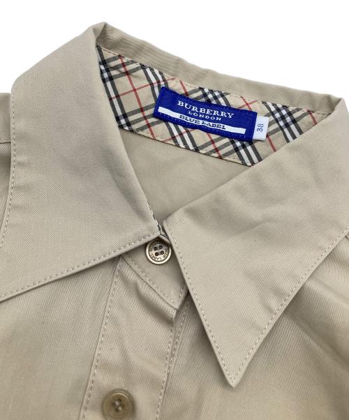BURBERRY BLUE LABEL（バーバリー ブルー レーベル）BURBERRY BLUE LABEL (バーバリー ブルー レーベル) ノースリーブワンピース ベージュ サイズ:38の古着・服飾アイテム