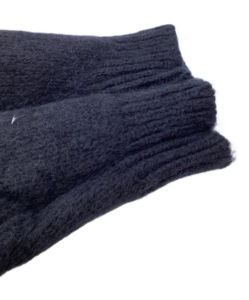 BATONER（バトナ―）BATONER MOHAIR NORDIC CREW NECK KNIT NAVY / モヘア クルーネックニット ノルディック柄 ネイビー / BN-22FL-048 / Made in JAPAN / 日本製 ネイビー サイズ:2の古着・服飾アイテム