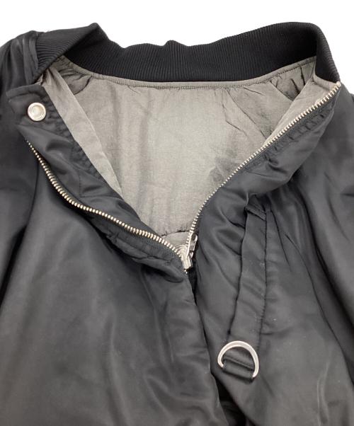 MAISON SPECIAL（メゾンスペシャル）MAISON SPECIAL (メゾンスペシャル) リバーシブルナイロンMA-1 / 21232215306 ブラック サイズ:FREEの古着・服飾アイテム