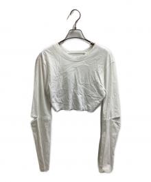 jacquemus（ジャックムス）の古着「バックオープンカットソー」｜ホワイト