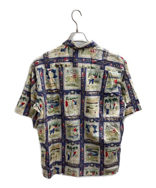 reyn spooner（レイン スプナー）reyn spooner (レイン スプナー) ダイアモンドヘッドタグ 総柄シャツ マルチカラー サイズ:Mの古着・服飾アイテム