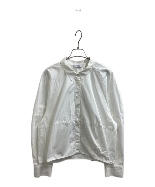 ORR（オル）ORR (オル) シャツ / Volume Sleeve Cotton Cropped Shirt / OR041ST00801 / 24SS ホワイト サイズ:Sの古着・服飾アイテム