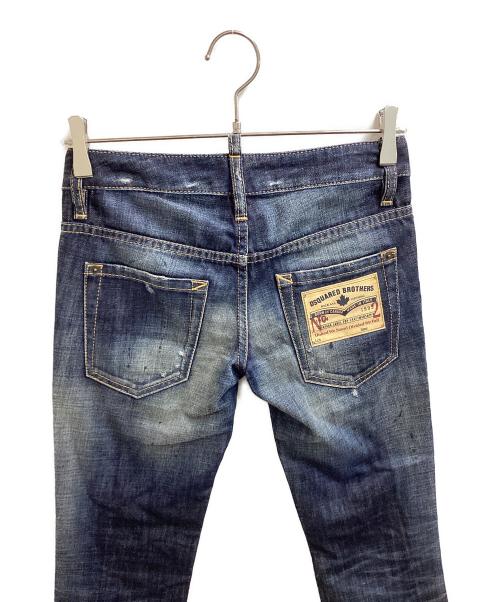 DSQUARED2（ディースクエアード）DSQUARED2 (ディースクエアード) デニムパンツ インディゴ サイズ:36の古着・服飾アイテム