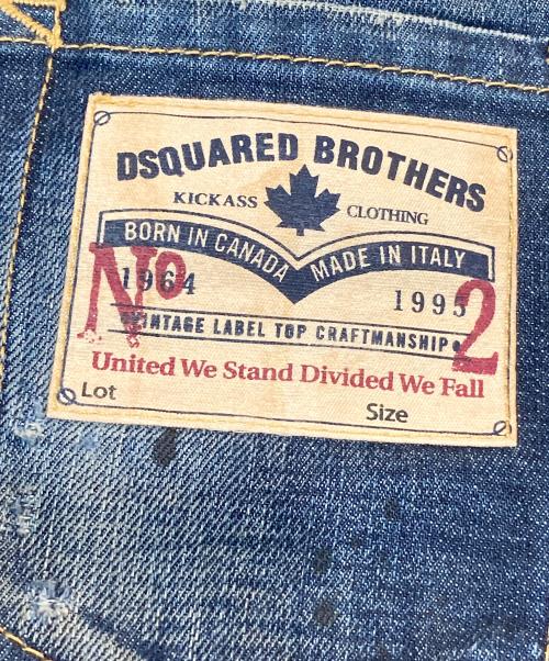 DSQUARED2（ディースクエアード）DSQUARED2 (ディースクエアード) デニムパンツ インディゴ サイズ:36の古着・服飾アイテム