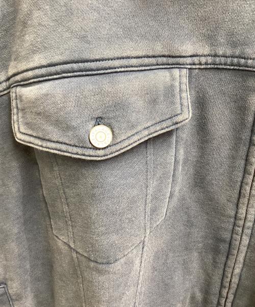 PALACE（パレス）PALACE　 (パレス) LUCKEY P JACKET / スウェット トラッカージャケット ブルー サイズ:XLの古着・服飾アイテム