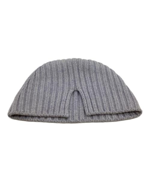 stefancooke（ステファンクック）STEFANCOOKE (ステファンクック) Wool 100% Beanie gray / ウール 100% ニット帽 グレー / Made in ITALY / イタリア製 グレーの古着・服飾アイテム