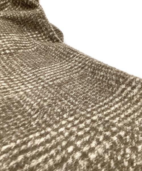 Spick and Span（スピック＆スパン）Spick and Span (スピックアンドスパン) Wスライバーチェックハーフコート / 23020200204040 オリーブ サイズ:36の古着・服飾アイテム