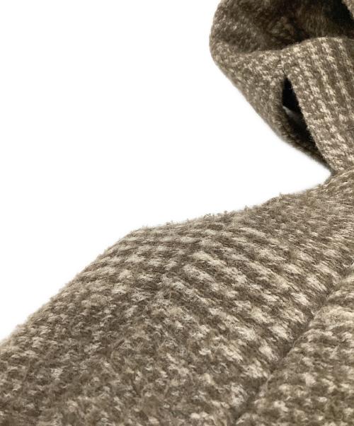 Spick and Span（スピック＆スパン）Spick and Span (スピックアンドスパン) Wスライバーチェックハーフコート / 23020200204040 オリーブ サイズ:36の古着・服飾アイテム