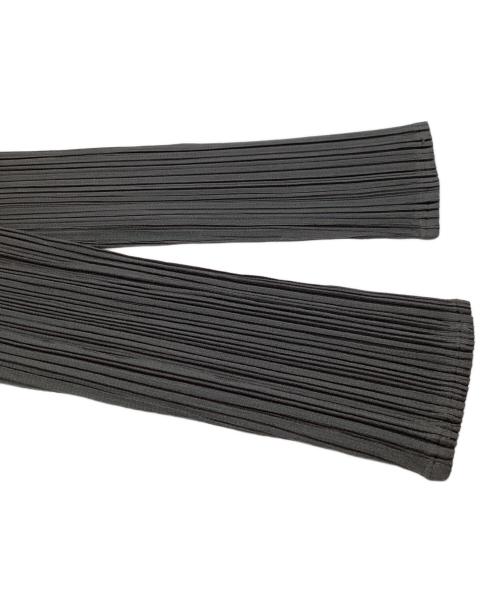 PLEATS PLEASE（プリーツプリーズ）PLEATS PLEASE (プリーツプリーズ) プリーツカーディガン / PP04-J0607 グレー サイズ:3の古着・服飾アイテム