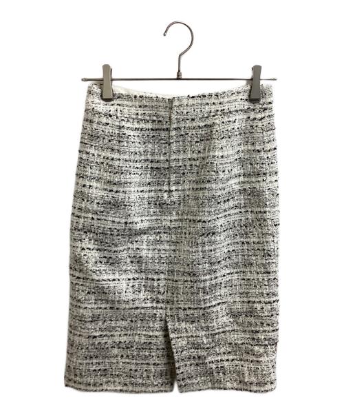 23区（ニジュウサンク）23区 (ニジュウサンク) ツイードセットアップ　/　JK W0 KS 0113　/　 Heritage Classic Collection　/　CRARENSON社製 アイボリー サイズ:36の古着・服飾アイテム