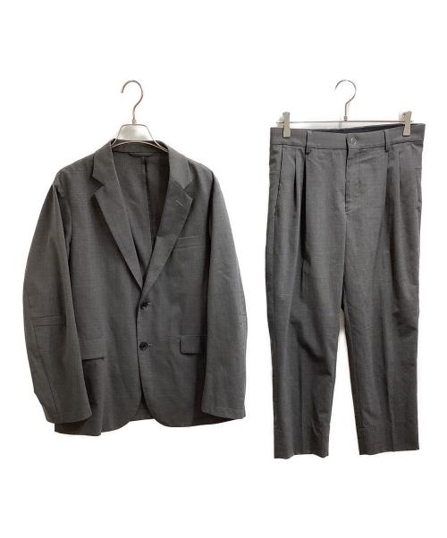DESCENTE（デサント）DESCENTE (デサント) ECO LOG セットアップ グレー サイズ:ジャケット：M　ボトムス：Sの古着・服飾アイテム