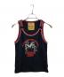 Hysteric Glamour（ヒステリックグラマー）の古着「LIFEGUARD TRAINING CAMP タンクトップ　/　01241CR01」｜ブラック