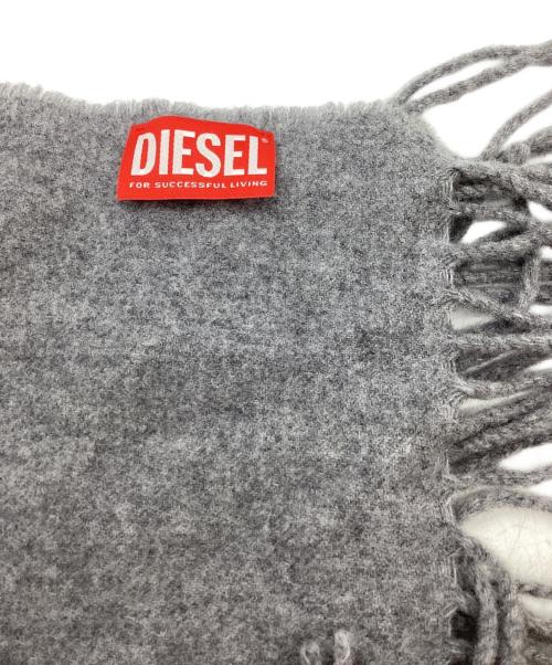 DIESEL（ディーゼル）DIESEL  (ディーゼル) s-imon ストール / si-imon stole グレーの古着・服飾アイテム