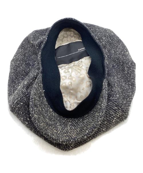 GAVIAL（ガヴィル）GAVIAL (ガヴィル) Newsboy cap gray / キャスケット グレー / 17AW グレーの古着・服飾アイテム