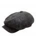 GAVIAL（ガヴィル）の古着「Newsboy cap gray / キャスケット グレー / 17AW」｜グレー