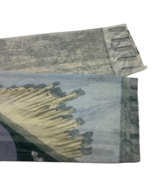 sahara（サハラ）SAHARA (サハラ) ART シアートップス / 01-TP001-22-02 ブルー サイズ:FREEの古着・服飾アイテム