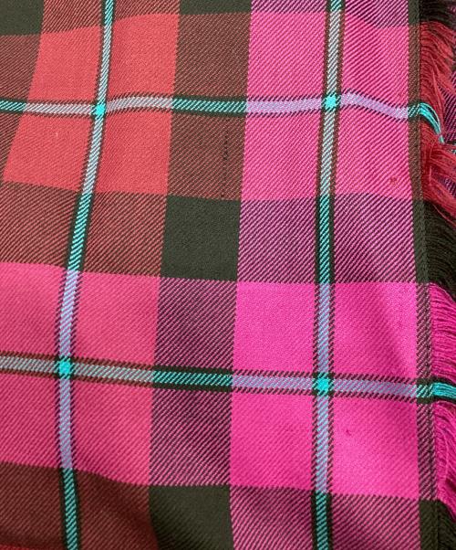 O'NEIL OF DUBLIN（オニールオブダブリン）O'NEIL OF DUBLIN (オニールオブダブリン) ラップスカート / wrap skirt / アイルランド製 / Made in Ireland パープル サイズ:42の古着・服飾アイテム