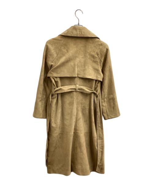 GRACE CONTINENTAL（（グレースコンチネンタル）GRACE CONTINENTAL (（グレースコンチネンタル) バックスキントレンチコート　2536 4053-0 ベージュ サイズ:36の古着・服飾アイテム