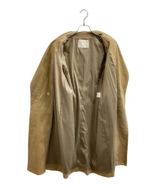GRACE CONTINENTAL（（グレースコンチネンタル）GRACE CONTINENTAL (（グレースコンチネンタル) バックスキントレンチコート　2536 4053-0 ベージュ サイズ:36の古着・服飾アイテム
