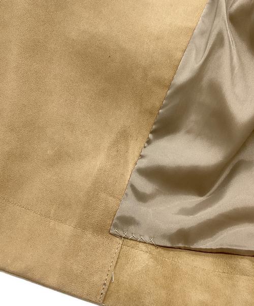 GRACE CONTINENTAL（（グレースコンチネンタル）GRACE CONTINENTAL (（グレースコンチネンタル) バックスキントレンチコート　2536 4053-0 ベージュ サイズ:36の古着・服飾アイテム
