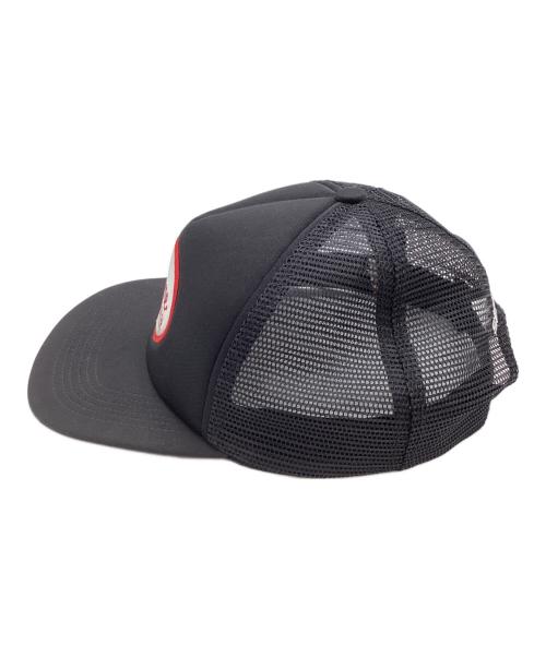 SUPREME（シュプリーム）Supreme (シュプリーム) authorized mesh back 5panel cap / オーソライズド メッシュ バック / メッシュキャップ ブラックの古着・服飾アイテム