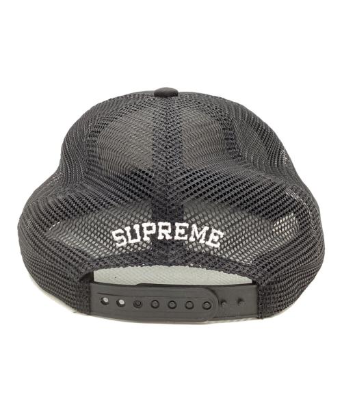 SUPREME（シュプリーム）Supreme (シュプリーム) authorized mesh back 5panel cap / オーソライズド メッシュ バック / メッシュキャップ ブラックの古着・服飾アイテム