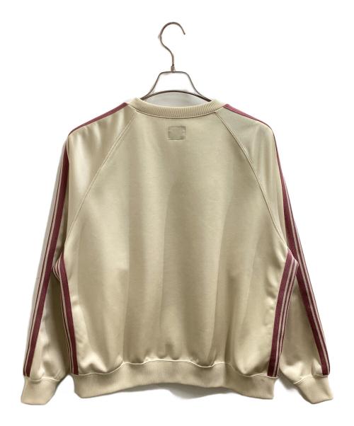 Needles（ニードルズ）Needles (ニードルズ) Track Crew Neck Shirt / トラッククルーネックシャツ / QV306 ベージュ サイズ:Mの古着・服飾アイテム
