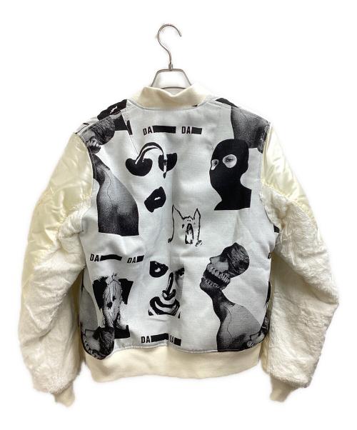 KIDILL（キディル）KIDILL (キディル) Anarchy MA-1　KL521 ホワイト サイズ:46の古着・服飾アイテム