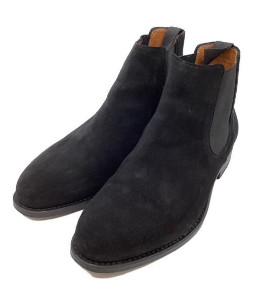 Jalan Sriwijaya（ジャランスリウァヤ）Jalan Sriwijaya　 サイドゴアブーツ / 99034 / BLACK REPELLO SUEDE (LEATHER SOLE) / ブラック レペッロ スエード（レザーソール） ブラック サイズ:6 1/2の古着・服飾アイテム