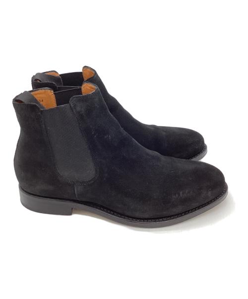 Jalan Sriwijaya（ジャランスリウァヤ）Jalan Sriwijaya　 サイドゴアブーツ / 99034 / BLACK REPELLO SUEDE (LEATHER SOLE) / ブラック レペッロ スエード（レザーソール） ブラック サイズ:6 1/2の古着・服飾アイテム