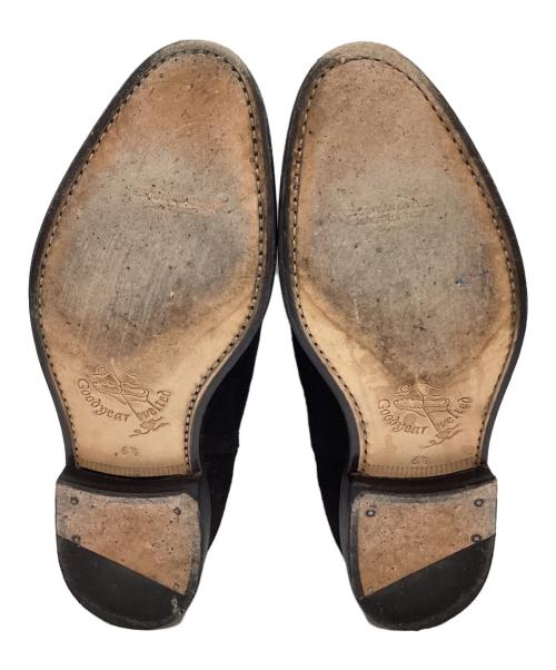 Jalan Sriwijaya（ジャランスリウァヤ）Jalan Sriwijaya　 サイドゴアブーツ / 99034 / BLACK REPELLO SUEDE (LEATHER SOLE) / ブラック レペッロ スエード（レザーソール） ブラック サイズ:6 1/2の古着・服飾アイテム