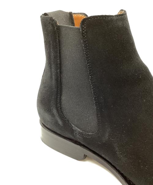Jalan Sriwijaya（ジャランスリウァヤ）Jalan Sriwijaya　 サイドゴアブーツ / 99034 / BLACK REPELLO SUEDE (LEATHER SOLE) / ブラック レペッロ スエード（レザーソール） ブラック サイズ:6 1/2の古着・服飾アイテム
