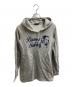 Hysteric Glamour（ヒステリックグラマー）の古着「Button detail Print Hoodie Hysteric Girl Gray  / ヒスガールプリントパーカー グレー / 0121CO01 / Made in JAPAN / 日本製」｜グレー