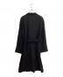 theory (セオリー) NEW SYNTHETIC CREPE/DB BELT COAT　/　10-4109610　/　24SS ブラック サイズ:Ｐ：13000円