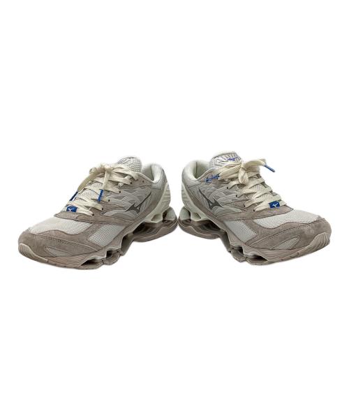 MIZUNO（ミズノ）MIZUNO (ミズノ) Wave Prophecy LS Ivory / ウエーブプロフェシー ライフスタイル ウィンド チャイム /  グレー サイズ:27.0の古着・服飾アイテム