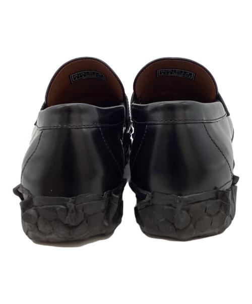 UN+BA（ウンバ）UN+BA  (ウンバ) UN PENNY / ペニーローファー / Vibramソール ブラック サイズ:27.0の古着・服飾アイテム