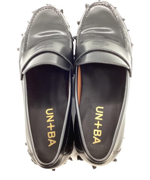 UN+BA（ウンバ）UN+BA  (ウンバ) UN PENNY / ペニーローファー / Vibramソール ブラック サイズ:27.0の古着・服飾アイテム