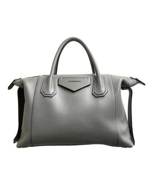 GIVENCHY（ジバンシィ）GIVENCHY　 (ジバンシィ) ANTIGONA SOFT MEDIUM  / アンティゴナ ソフト ミディアム / 2WAYハンドバッグ グレーの古着・服飾アイテム
