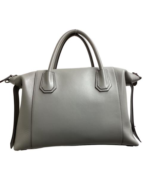 GIVENCHY（ジバンシィ）GIVENCHY　 (ジバンシィ) ANTIGONA SOFT MEDIUM  / アンティゴナ ソフト ミディアム / 2WAYハンドバッグ グレーの古着・服飾アイテム