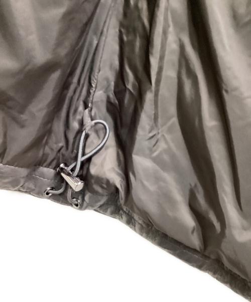 MOTOMACHI Zelal（モトマチゼラール）MOTOMACHI Zelal Soft Lamb Leather Hooded Down Vest with Round Hem Accent / ソフトラムレザー ラウンドヘムアクセント フーディーダウンベスト / 244-4388の古着・服飾アイテム