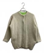 ELENDEEKエレンディーク）の古着「RACOON MIX WCD / ラクーンカーディガン」｜ベージュ