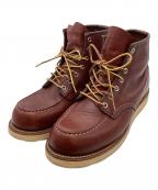 RED WINGレッドウィング）の古着「9106 / Heritage 6inch MOC Toe / クラシックモックトゥ / IRISH SETTER / アイリッシュセッター」｜ブラウン