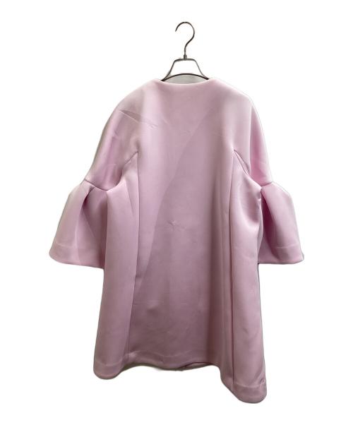CELFORD（セルフォード）CELFORD (セルフォード) Bell Sleeve Cocoon Coat Pink / ベルスリーブ コクーンコート ピンク / CWFC231046  ピンク サイズ:FREEの古着・服飾アイテム