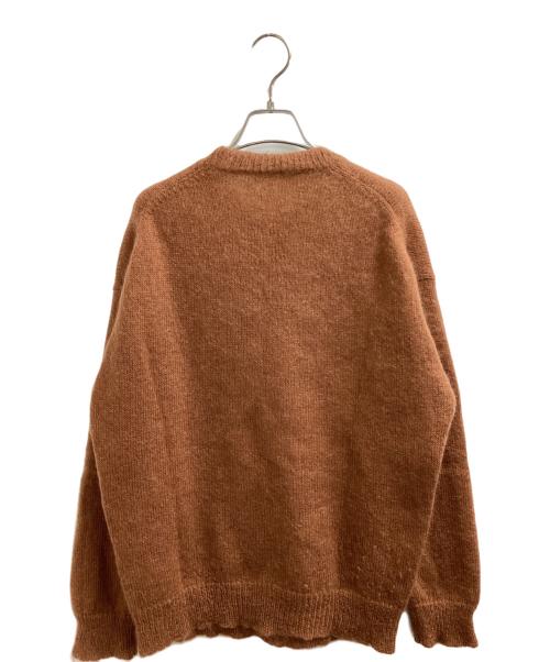 AURALEE（オーラリー）AURALEE (オーラリー) SUPER KID MOHAIR KINT PO / スーパーキッドモヘヤニットプルオーバー / A9AP01KM ブラウン サイズ:4の古着・服飾アイテム