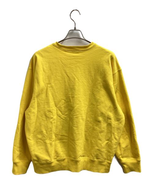 SUPREME（シュプリーム）SUPREME (シュプリーム) Futura Logo Crewneck / フューチュラ ロゴ スウェット / 20FW イエロー サイズ:Lの古着・服飾アイテム