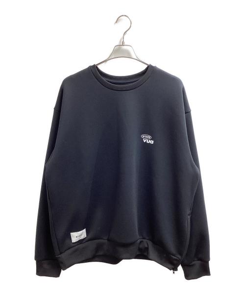 WTAPS（ダブルタップス）WTAPS (ダブルタップス) WOUND / SWEATER / POLY GRAY / ポリスウェット グレー / 252ATDT-CSM22 / Made in JAPAN /日本製 ブラック サイズ:04の古着・服飾アイテム