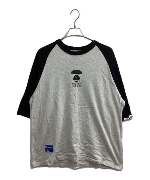 Aape BY A BATHING APE（エーエイプ バイ アベイシングエイプ）AAPE BY A BATHING APE (エーエイプ バイ アベイシングエイプ) FANCY LONG TEE / ファンシー カットソー / AAPLTM1482XXM グレー サイズ:Lの古着・服飾アイテム