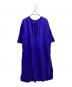 CITYSHOP（シティショップ）の古着「ASA/C KAFTAN DRESS 2 / アサコットンカフタンドレス / 24040042902030」｜ブルー