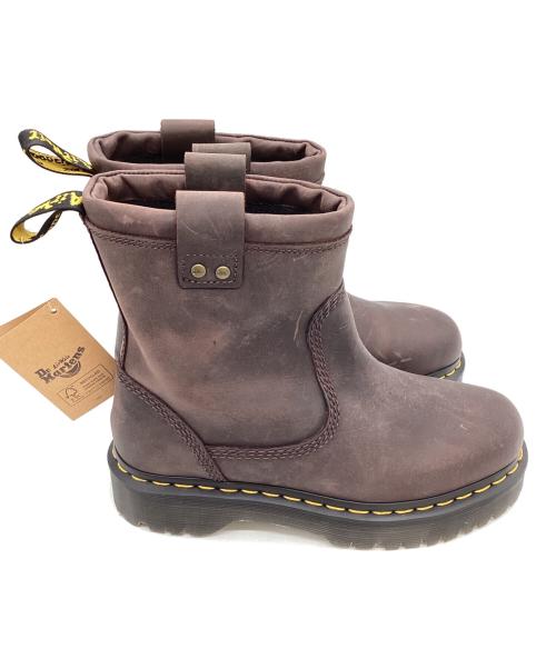 Dr.Martens（ドクターマーチン）Dr.Martens (ドクターマーチン) ANISTONE LO / アニストン / チェルシーブーツ ブラウン サイズ:7の古着・服飾アイテム